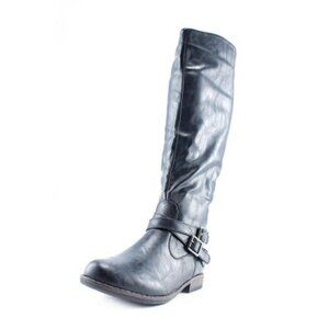 *SALE* Brinley Co Women's April Knee High Boot, black, 7M NEW 5259